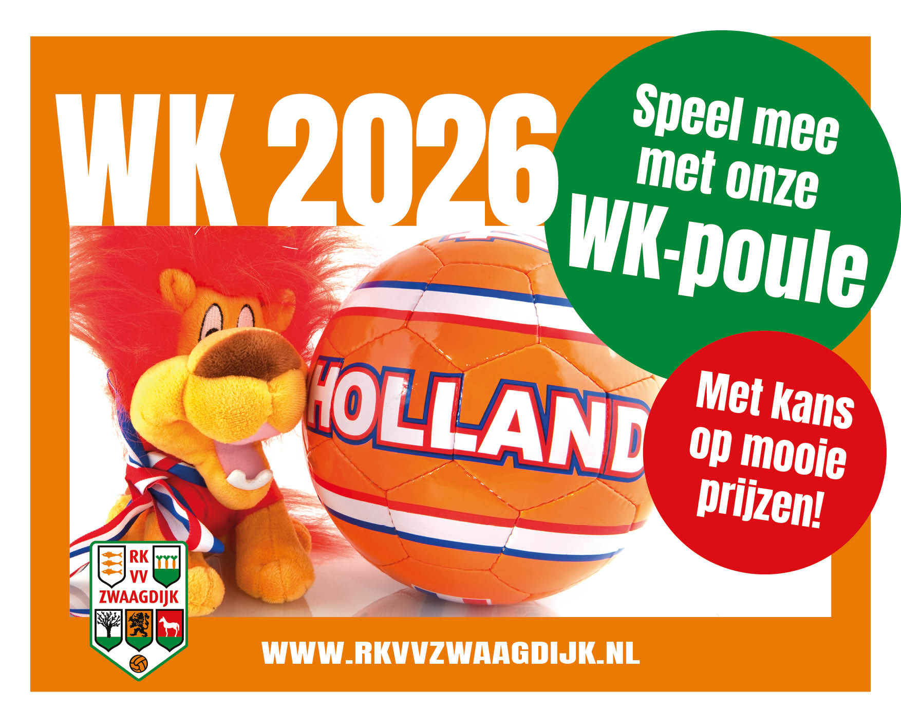 🧡 Het WK-voetbal komt eraan! ⚽